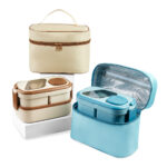 KTC 613 BE - SET PORTAVIANDAS AMANDA BEIGE (BEIGE - POLIESTER - ALUMINIO - PLASTICO) - Imagen 10