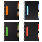 LIBRETA ECOLÓGICA SIDNEY VERDE LB-005V ( LB-005 - LB005 - LIBRETAS,CON BOLÍGRAFO,ESPIRAL ) - Imagen 5