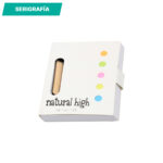 MINI LIBRETA ECOLÓGICA PAMPLONA NEGRO LB-018N ( LB-018 - LB018 - LIBRETAS,CON BOLÍGRAFO ) - Imagen 3