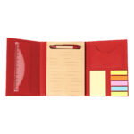 LIBRETA ECOLÓGICA KABUL ROJO LB-029R ( LB-029 - LB029 - CON BOLÍGRAFO ) - Imagen 3