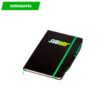 LIBRETA INDUS AZUL LB-030A ( LB-030 - LB030 - CON BOLÍGRAFO ) - Imagen 4