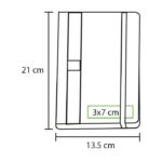 LIBRETA BELPASSO AZUL LB-037A ( LB-037 - LB037 -  ) - Imagen 5