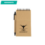 LIBRETA PISA CARTON LB-054C ( LB-054 - LB054 - ECOLÓGICAS,ESPIRAL,CON BOLÍGRAFO ) - Imagen 2