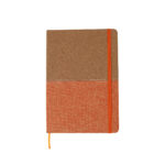 LIBRETA CORCHO BI TONO NARANJA LB-062O ( LB-062 - LB062 - LIBRETAS )
