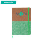 LIBRETA CORCHO BI TONO NARANJA LB-062O ( LB-062 - LB062 - LIBRETAS ) - Imagen 4