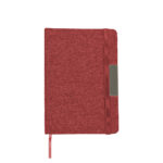 LIBRETA DE RPET DERUTA ROJO LB-078R ( LB-078 - LB078 - ECOLÓGICAS )