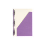LIBRETA PONTEVICO LILA LB-079M ( LB-079 - LB079 - ECOLÓGICAS,ESPIRAL )