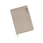 LIBRETA BIDIYA GRIS LB-081G ( LB-081 - LB081 - CON BOLÍGRAFO )
