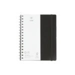 LIBRETA CORCOLLE GRIS CLARO LB-094G ( LB-094 - LB094 - ESPIRAL ) - Imagen 5