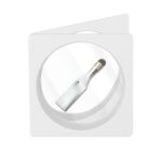 ESTUCHE ENVOLVENTE PARA MEMORIAS USB (VAR004-BL-U) BLANCO