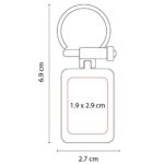 LLAVERO ASTORIA PLATA M 6232 (METAL) - Imagen 4