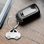 LLAVERO CARRO ELEUSIS PLATA M 63270 S (METAL) - Imagen 2