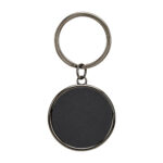 LLAVERO ROMA NEGRO M 6860 N (CURPIEL - METAL)