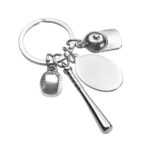 M 7988 S - LLAVERO BUNT (PLATA - METAL) - Imagen 2