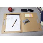 CARPETA NATURE BEIGE M 80200 (CARTÓN - PAPEL RECICLADO) - Imagen 2