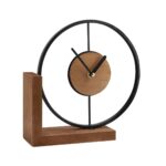 RELOJ OCEL GRIS MK 016 C (MADERA - METAL) - Imagen 3