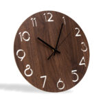 MK 018 C - RELOJ QUARE CAFÉ (CAFE - MADERA MDF)