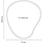 MOUSE PAD BEAN BLANCO MOP 004 B (POLIURETANO) - Imagen 2