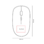 MOU 090 N - MOUSE WELLE NEGRO (NEGRO - PLASTICO - POLIESTER) - Imagen 4