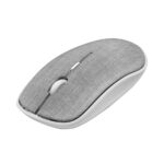 MOU 090 G - MOUSE WELLE GRIS (GRIS - PLASTICO - POLIESTER) - Imagen 2
