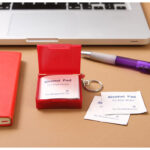 LLAVERO CONTENEDOR CON 10 PADS BLANCO PC-006B ( PC-006 - PC006 -  ) - Imagen 2