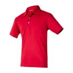 PLAYERA FOSTER ROJO PLY 001 R-G (100% POLIÉSTER ECOLÓGICO)