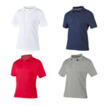 PLAYERA POLO LUTRY ROJO PLY 009 R-M (50% ALGODÓN PEINADO - 50% POLIÉSTER) - Imagen 3