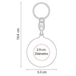 LLAVERO FLEXÓMETRO WHEEL AZUL PRO 005 A (PLÁSTICO) - Imagen 3