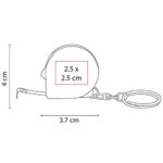 LLAVERO FLEXÓMETRO MEASURE ROJO PRO 018 R (PLÁSTICO) - Imagen 2