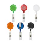 PORTAGAFETE RETRÁCTIL AZUL TRASLUCIDO PRO 027 A (PLÁSTICO) - Imagen 4