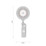 PORTAGAFETE FLEXÓMETRO DOT AZUL PRO 098 A (PLÁSTICO) - Imagen 4