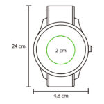 RELOJ DE PULSO BLANCO RP-048B ( RP-048 - RP048 - RELOJES DE PULSO ) - Imagen 3
