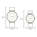 RELOJ DE PULSO NEGRO DAMA RP-056DN ( RP-056 - RP056 - RELOJES DE PULSO ) - Imagen 4