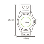 RELOJ DE PULSO NEGRO RP-061N ( RP-061 - RP061 - RELOJES DE PULSO ) - Imagen 5