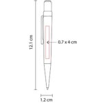 BOLÍGRAFO LESTER PLATA RQ 015 S (ACERO INOXIDABLE) - Imagen 3