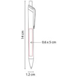 BOLÍGRAFO ORISSA PLATA RQ 016 S (ALUMINIO) - Imagen 2
