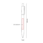 RQ 025 T - BOLÍGRAFO RUCHKA TINTO (TINTO - ALUMINIO) - Imagen 4