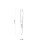 BOLÍGRAFO GOSECK NEGRO RQ 1080 N (ALUMINIO) - Imagen 7