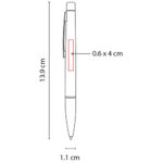 BOLÍGRAFO JANES GRIS OXFORD RQ 610 OX (ALUMINIO) - Imagen 2