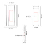 SET 016 N - SET BIRKIN NEGRO (NEGRO - ACERO INOXIDABLE - PLASTICO - CURPIEL - CARTON) - Imagen 5