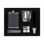 SET 017 N - SET DE BAR ABERDEEN (NEGRO - ACERO INOXIDABLE - VIDRIO) - Imagen 2