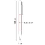 BOLÍGRAFO RIGA NEGRO METALICO SH 1245 N (ACERO INOXIDABLE) - Imagen 2