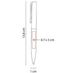 BOLÍGRAFO DURBAN GRIS SH 1275 G (ACERO INOXIDABLE) - Imagen 3