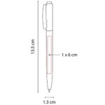 BOLÍGRAFO KIVU VERDE TRASLUCIDO SH 1405 VT (PLÁSTICO) - Imagen 2