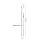 SH 3035 N - BOLÍGRAFO FEDER NEGRO (NEGRO - PLASTICO) - Imagen 4