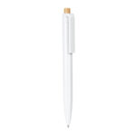 SH 3050 B - BOLÍGRAFO WENYU BLANCO (BLANCO - PLASTICO - BAMBU)