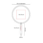 SH 3065 A - BOLÍGRAFO ABANICO ZAYN AZUL (AZUL - PLASTICO - POLIESTER) - Imagen 4
