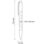 BOLÍGRAFO BEKER NEGRO SH 5500 N (ACERO INOXIDABLE) - Imagen 2