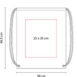 BOLSA-MOCHILA PRISMA NEGRO SIN 021 N (POLIÉSTER) - Imagen 2