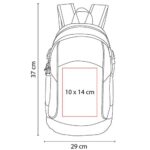 MOCHILA CITARUM ROJO SIN 074 R (POLIÉSTER) - Imagen 4